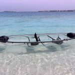 (English) Glass Crystal Kayak – complete