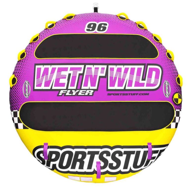 WET N’ WILD FLYER 4 RIDER TOWABLE TUBE