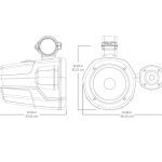 R1 Pro Tower Speakers White