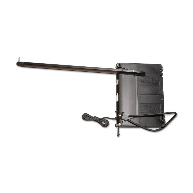 Rudder system port without rudderblade