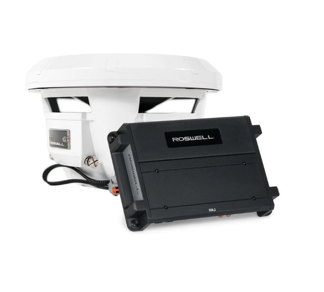 R1 10″ Subwoofer Package White