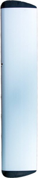 Rudderblade with caps 601 and 601.1