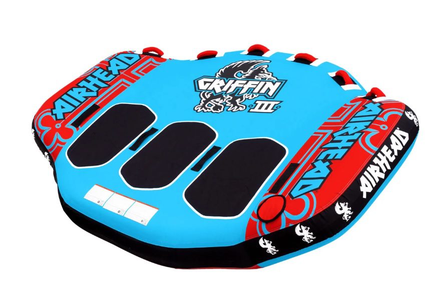 (English) Airhead Griffin 3 | 1-3 Rider Towable Tube