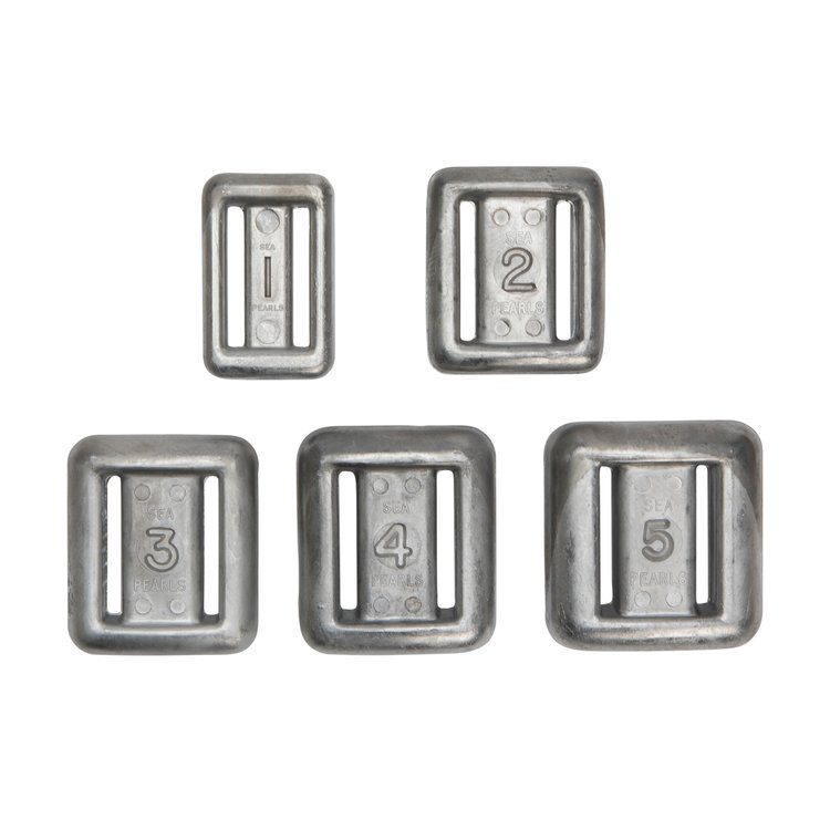 Lace-Thru Uncoated Weights