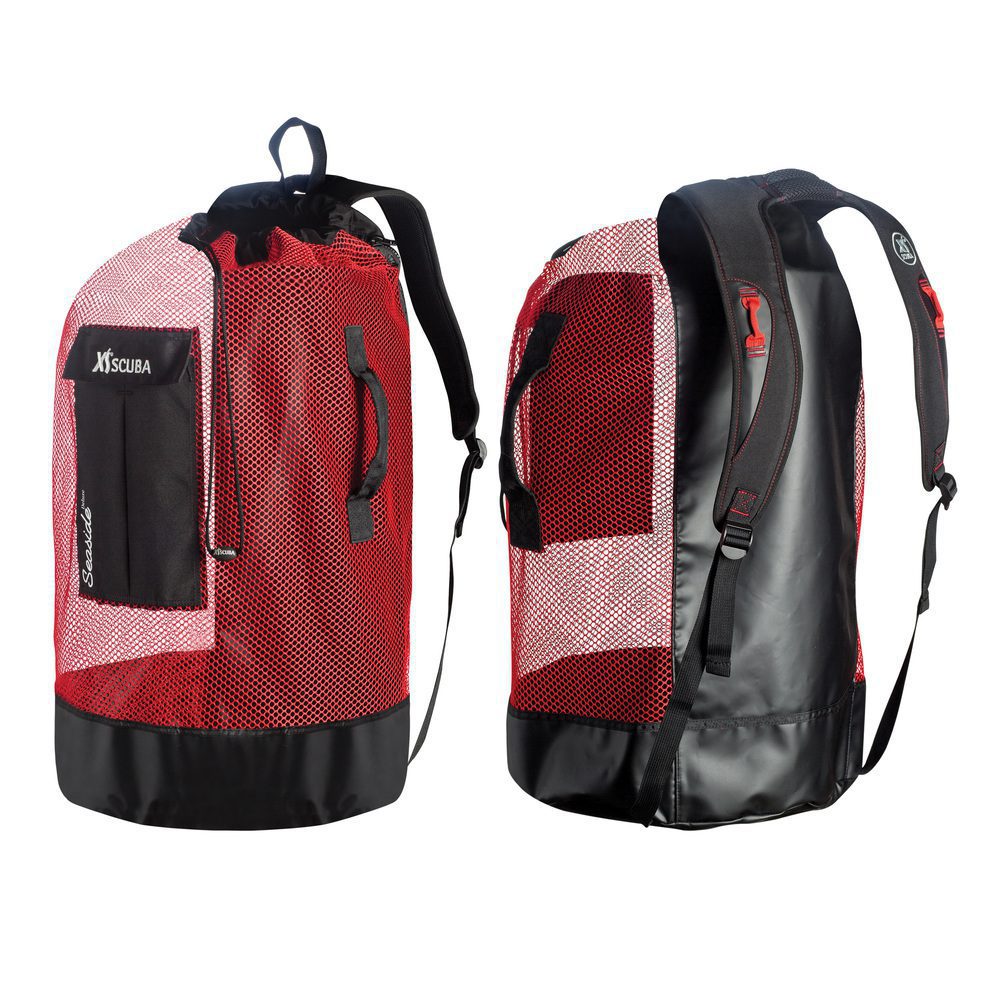 (English) Seaside Deluxe Mesh Bag Black