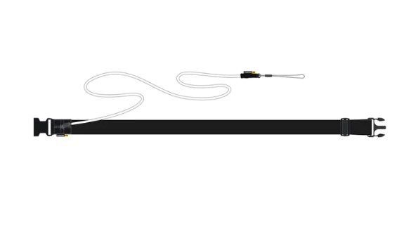 (English) Wingfoil Waistbelt Leash