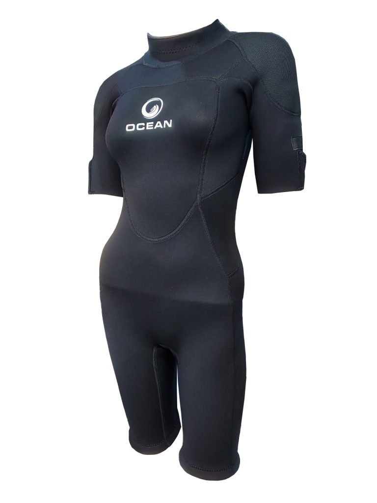 Female Short Sleeve Dive Shorty